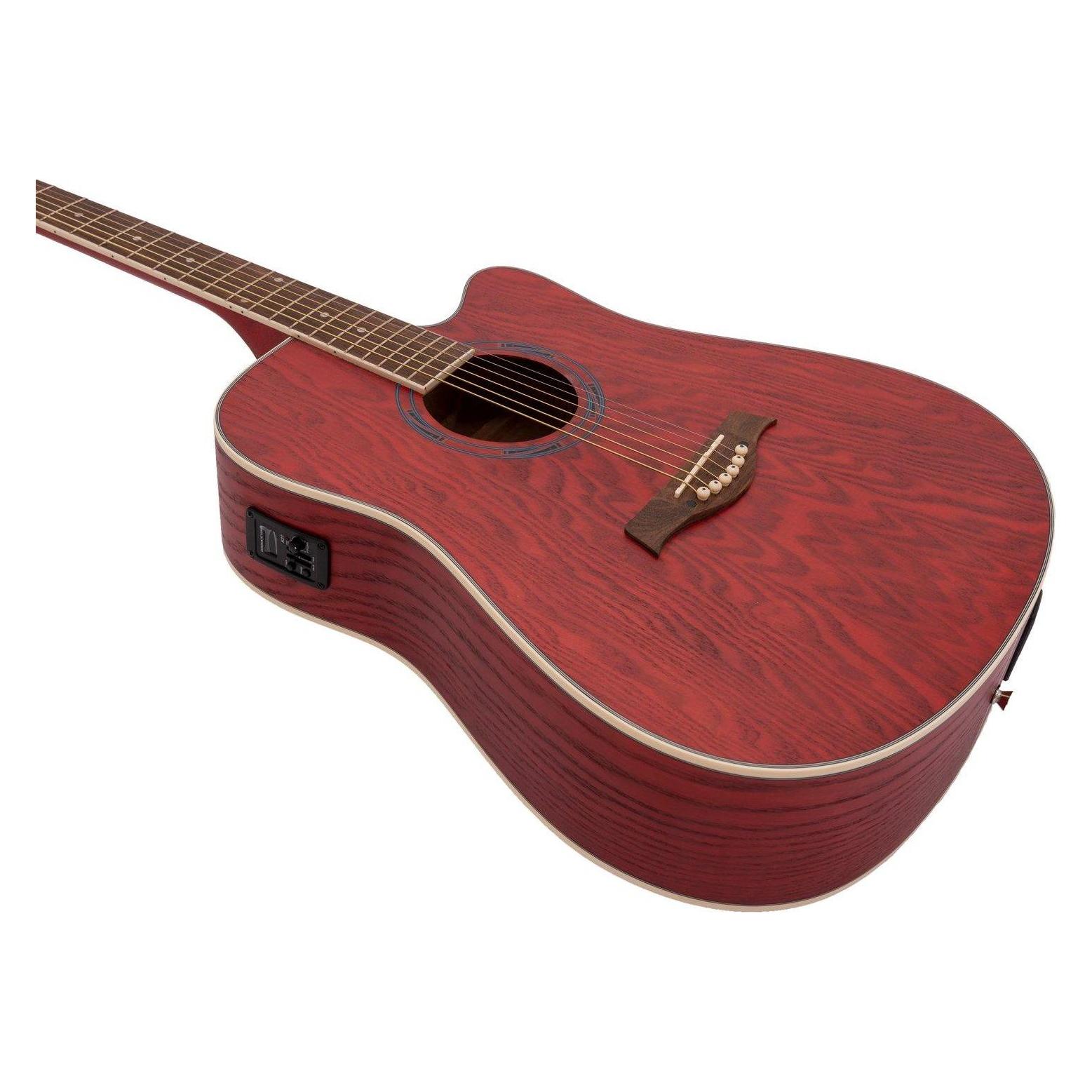 Dimavery JK-510 Westerngitarre, Cutaway, grained (Westerngitarre) (26231389)
