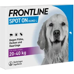 Frontline Spot On bei Hunden 20 - 40 kg