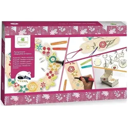 Sycomore Lovely Box XL Pyrogravure Maquette Et Bijoux (Fr-De-It)