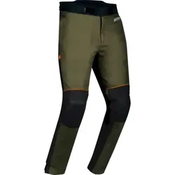 Bering Zephyr, Textilhose wasserdicht - Schwarz/Dunkelgrün/Orange - XXL
