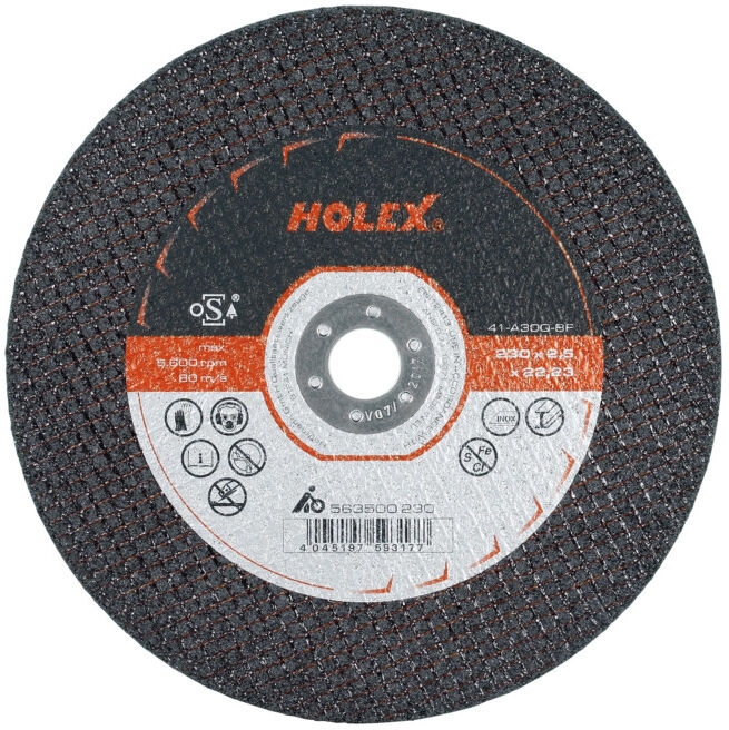 Disque à découper HOLEX 2 en 1 ø 230 mm (563500 230)