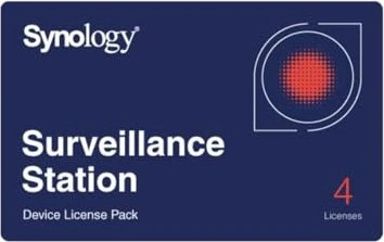 Synology NAS 4 Lizenz für zusätzliche IP-Kameras der Surveillance-Station