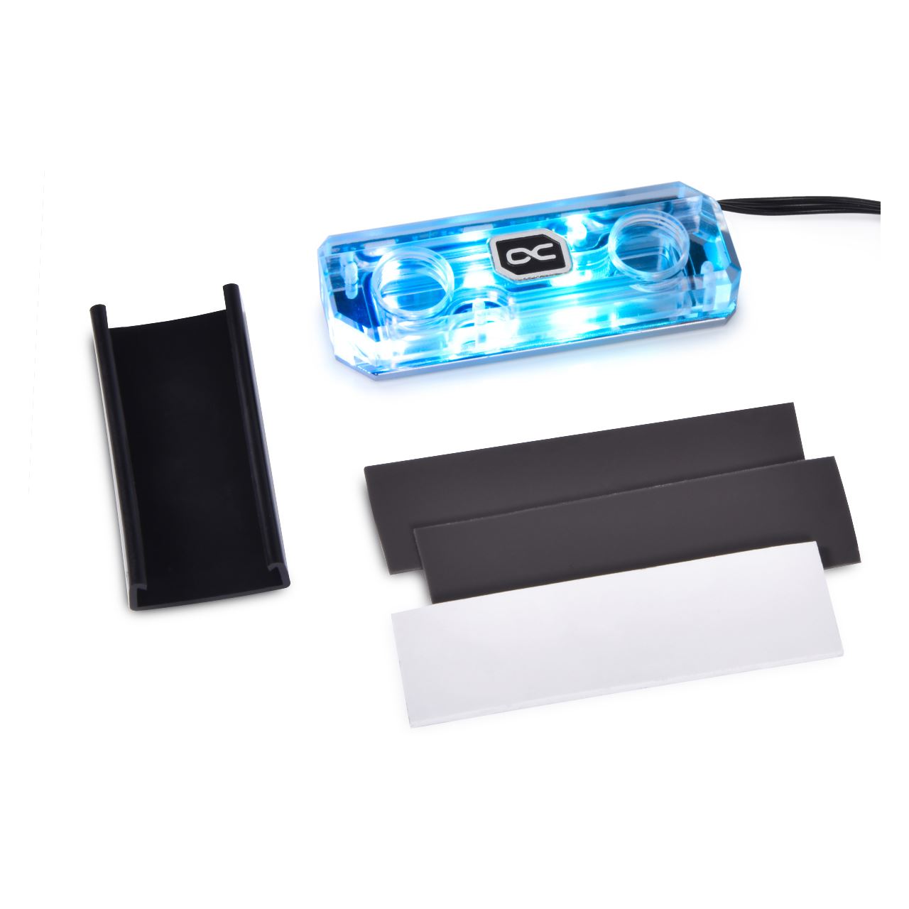Alphacool HDX Apex Acryl aRGB M.2 2280 SSD Kühler