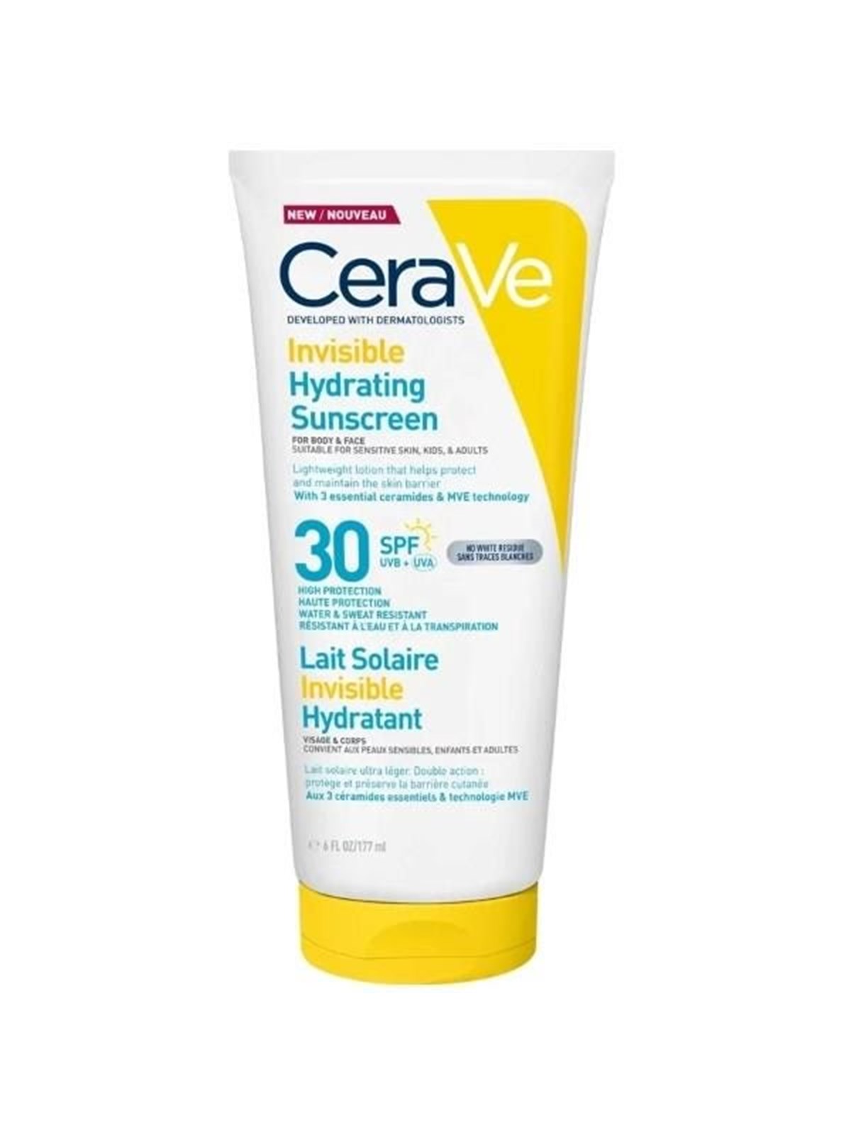 CeraVe Invisible Hydrating Sunscreen SPF 30