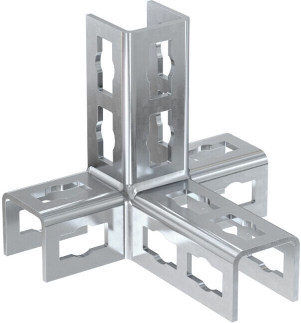 fischer Connecteur de rails PFUF 4D zl (542732)