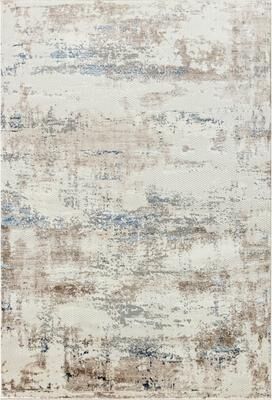MDA Rugs Omari Collection Cream Abstract Traditional Area Rug
