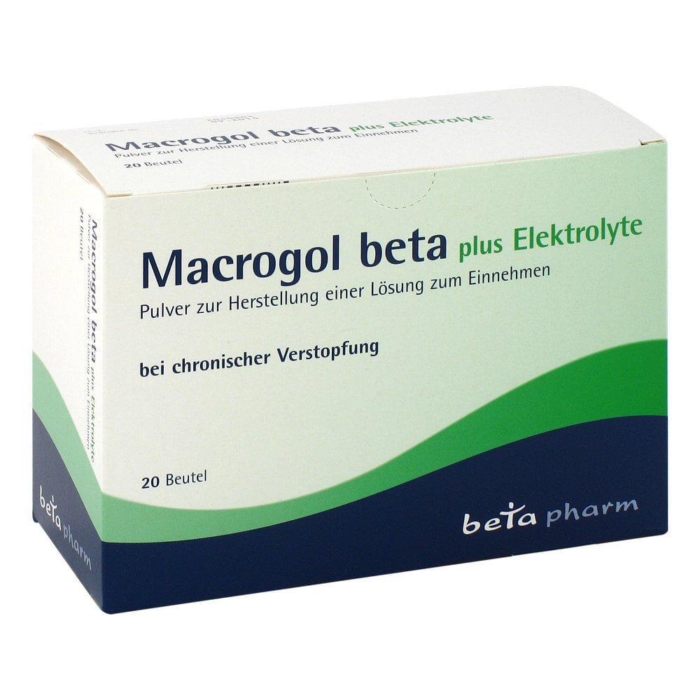 betapharm Arzneimittel GmbH Macrogol beta plus Elektrolyte 09247038
