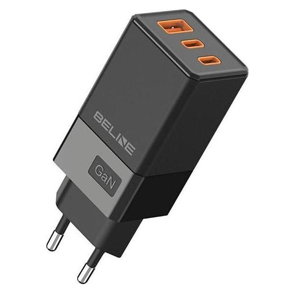 Beline GaN Charger (65 W, 3 Ports) (BELI02750)