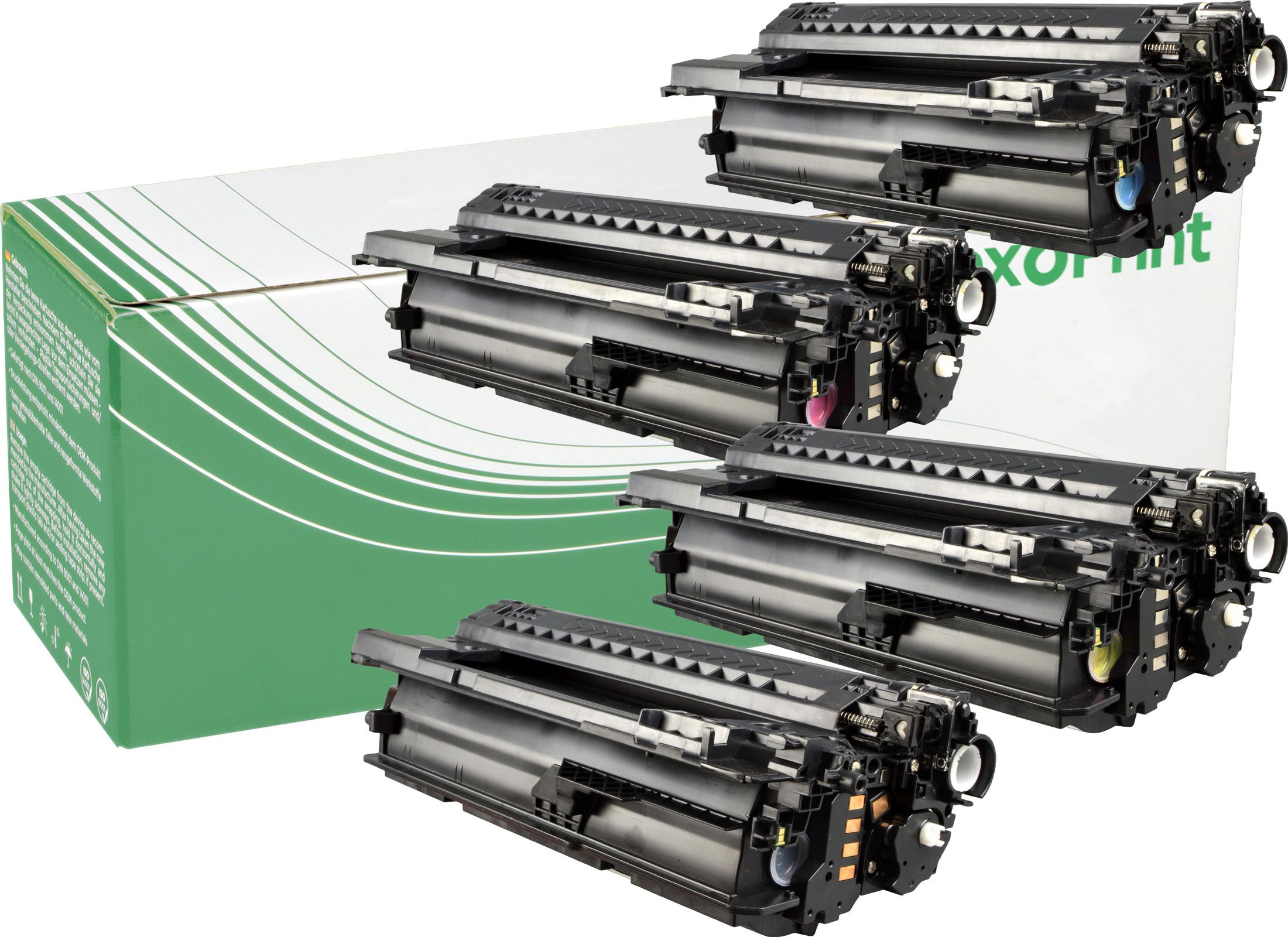 NexoPrint CF470X-73X657XMultipack Toner kompatibel mit HP Color LaserJet Enterprise Flow MFP M681 z Flow MFP M682 z MFP M681dh 97000 Seiten