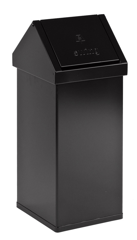 Dutch Design Carro-Swing Abfallbehälter 55 Liter schwarz (31004744)