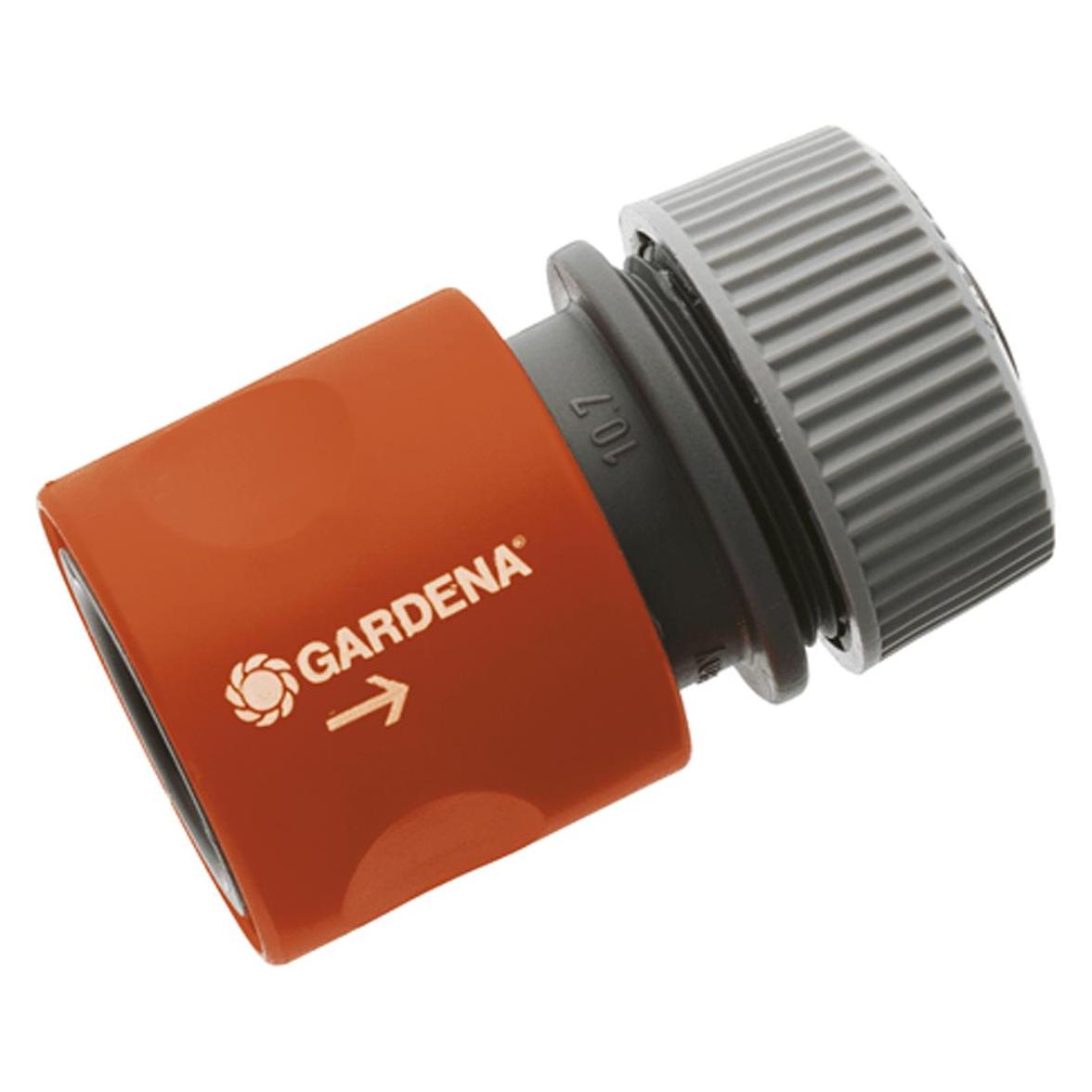 Gardena Schlauchverbinder (Kupplung, Schlauchkupplung, 16 mm) (02923-20)