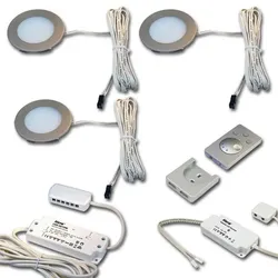 Hera 3er-Set LED-Einbauleuchte 61057830108