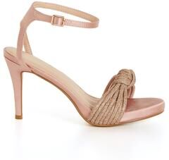 Wide Width Women's WIDE FIT Alexa Heel - rose gold by City Chic in Pink (Size 41 W)