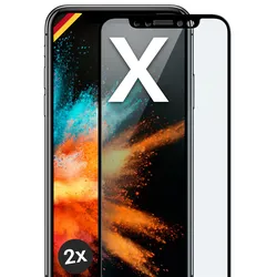 moex CurveProtect iPhone X Panzerglas 3D Full Screen