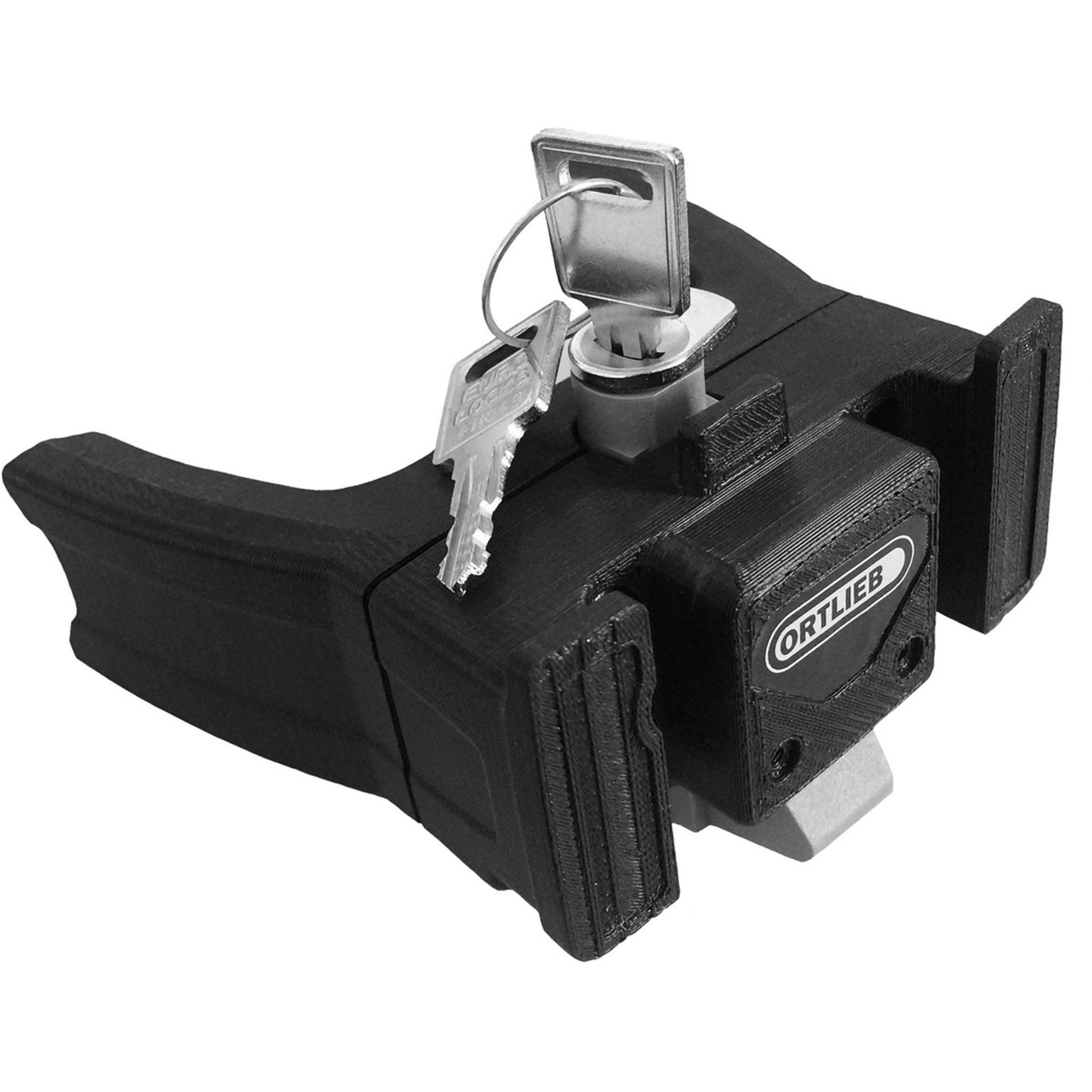 Ortlieb Handlebar Mounting-Set E-Bike Lock Fahrradtaschen schwarz