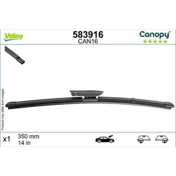 Scheibenwischer VALEO 583916 für Renault Smart Lada Clio IV Grandtour Fortwo