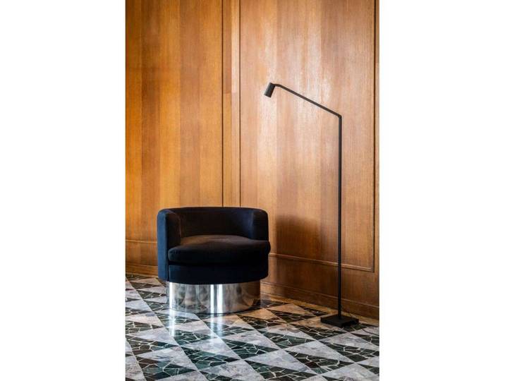 Lampadaire Untitled Reading Spot, noir - Nemo Lighting - Salon / séjour - Aluminium