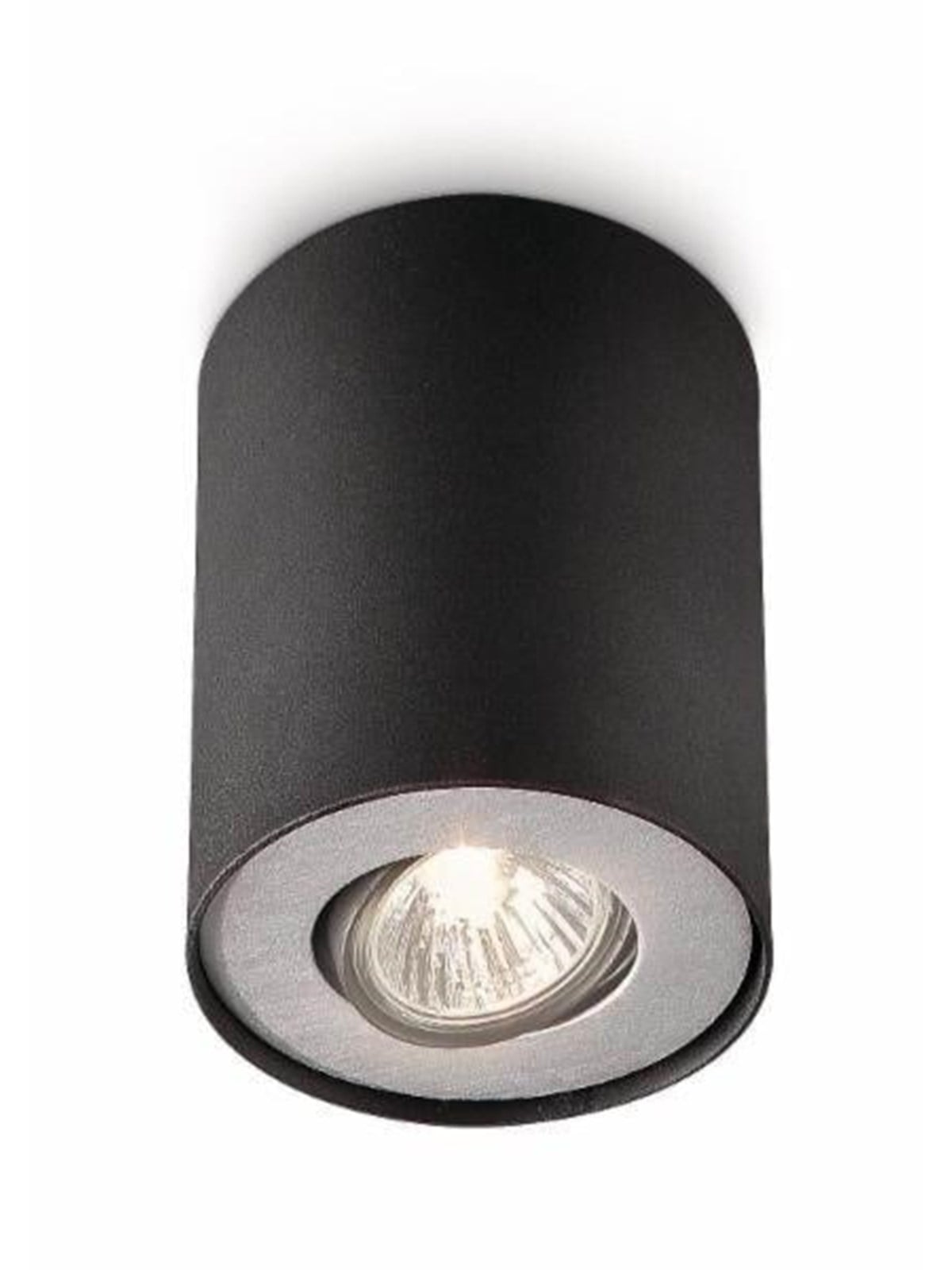 Philips PILLAR single spot black 1x50W 230V