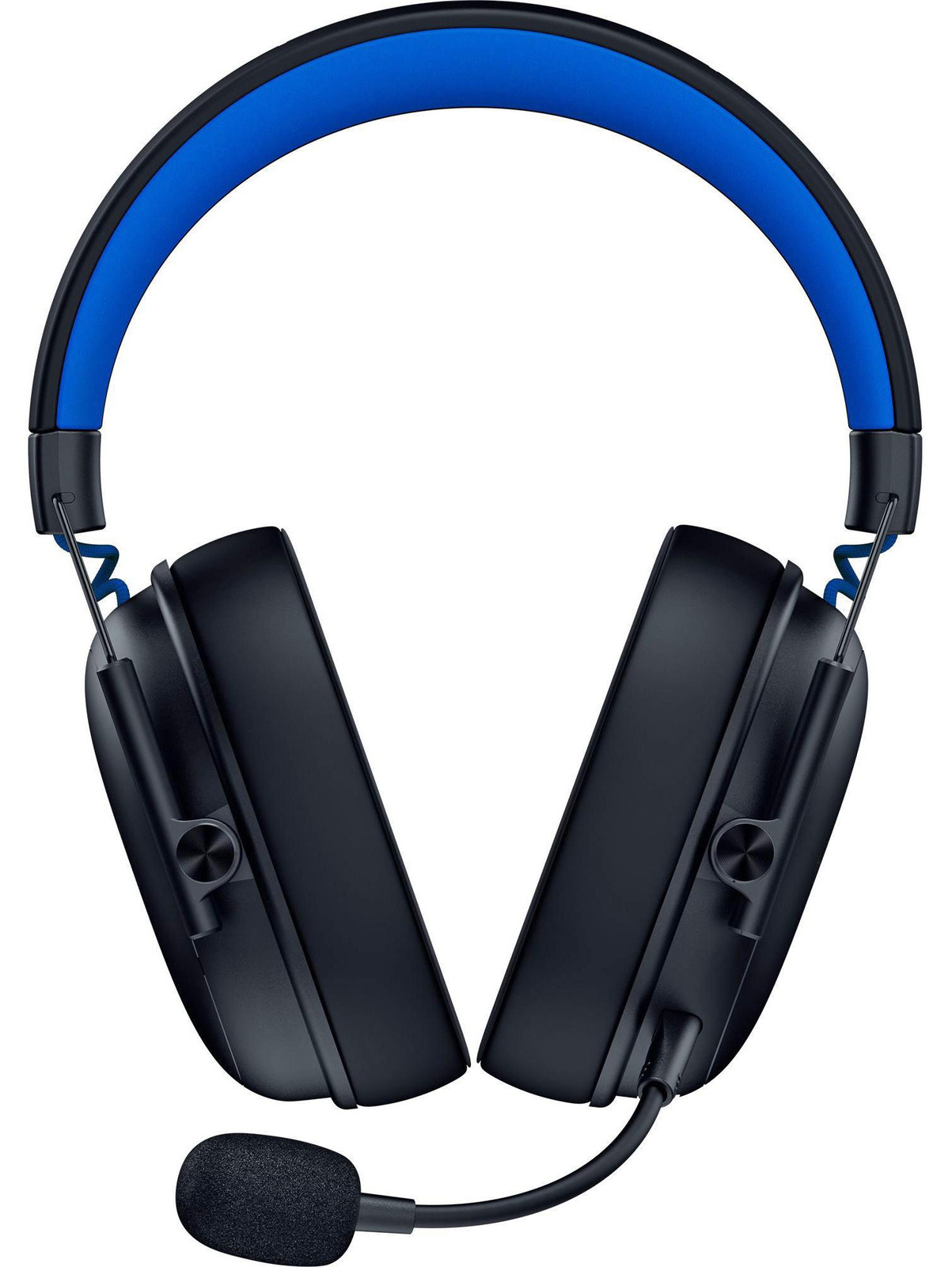 Razer BlackShark V3 X Hyperspeed Gaming Headset voor PlayStation - Zwart/Blauw - 2,4 GHz-dongle, Bluetooth en USB