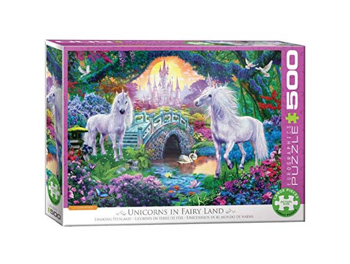Eenhoorns in sprookjesland door Jan Patrik 500-delige puzzel