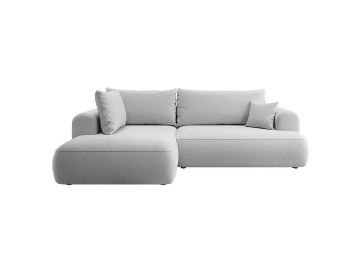 Ecksofa mit Schlaffunktion Ovo, L-förmig, mit Armlehne und