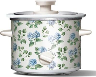 COOK WITH COLOR 2QT Mini Electric Round Slow Cooker