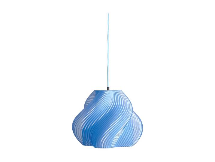 Crème Atelier Soft Serve Pendelleuchte Blueberry sorbet-chrome, 03, 30 cm