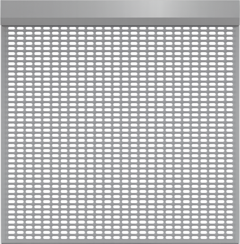 TorOne RG2 Rollgitter aus Aluminium, Profil 84 mm