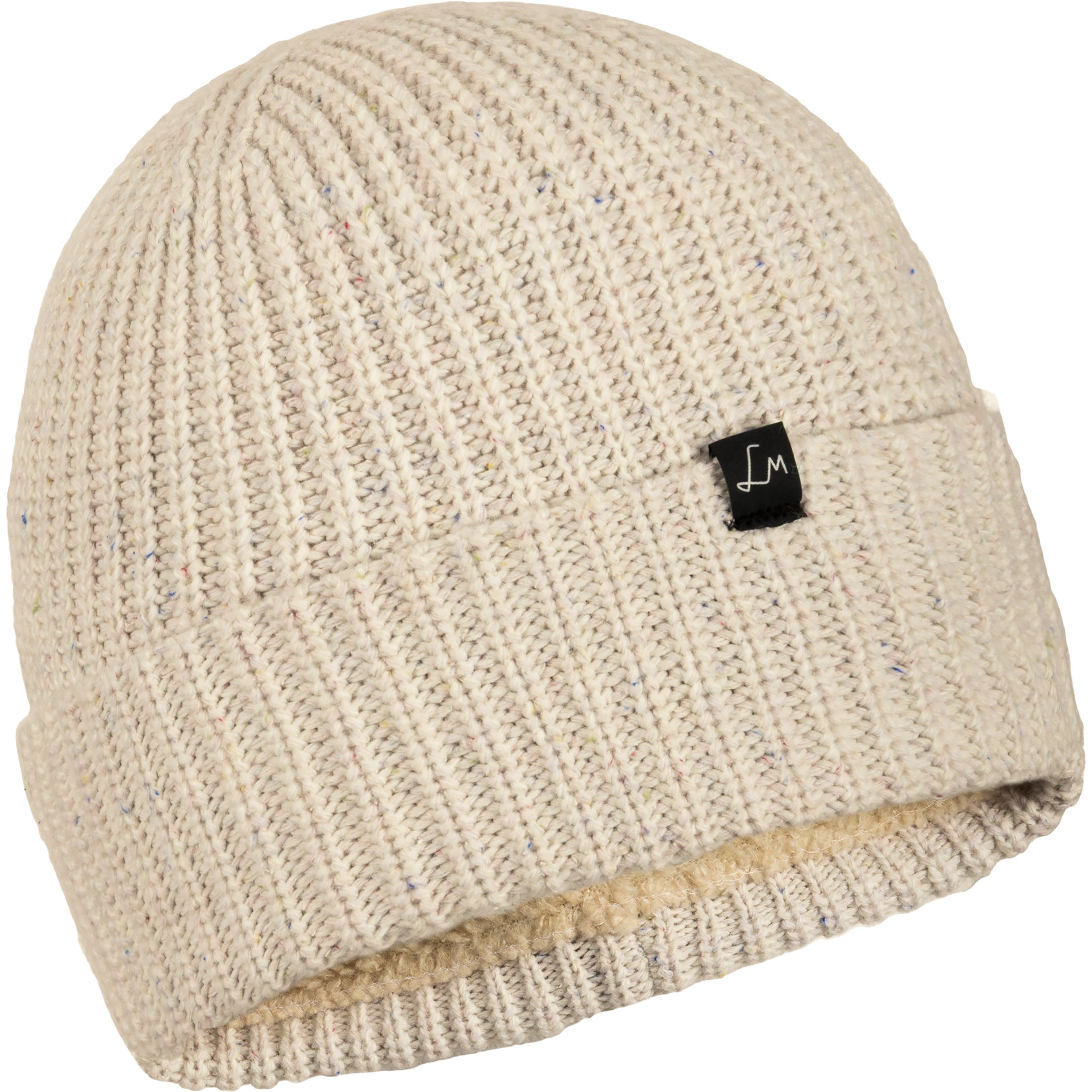 LaMunt Martha Warm Knit Damen Mützen & Beanies moonstone melange Lifestyle Hautfreundlich