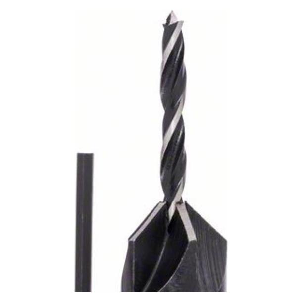 Bosch Zubehör Holzspiralbohrer mit Senker D= 4,0 mm L= 70 mm (2609255217)