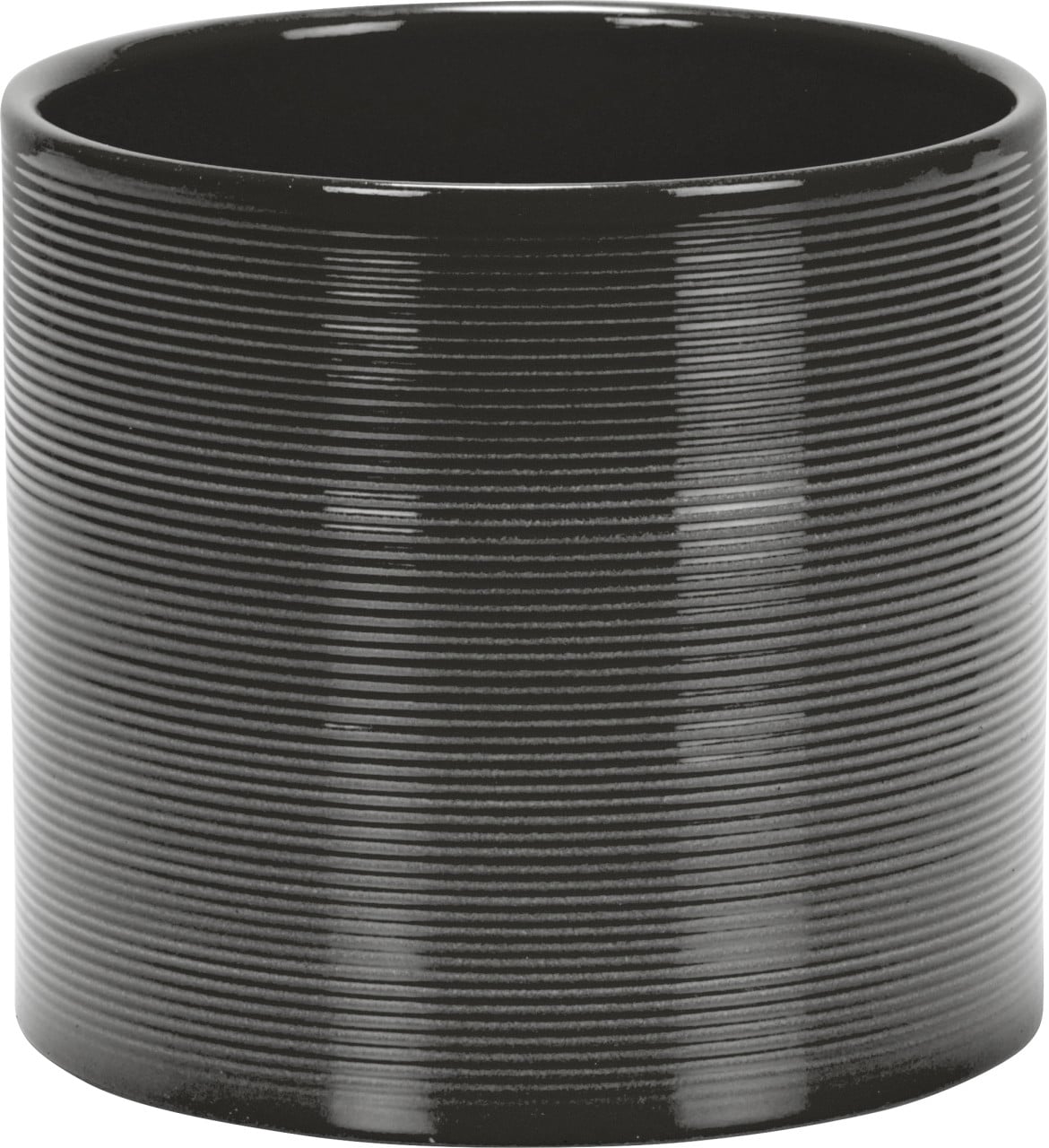 Scheurich Übertopf Serie 828 Ø 23 x 21 cm glass grey