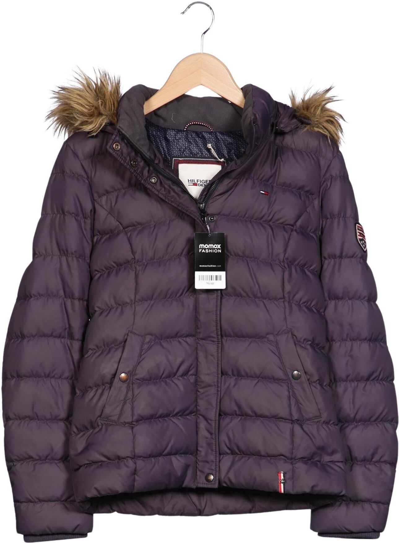 Hilfiger Denim Damen Jacke, Lila, Gr. S, Synthetik / Daunen - Second Hand