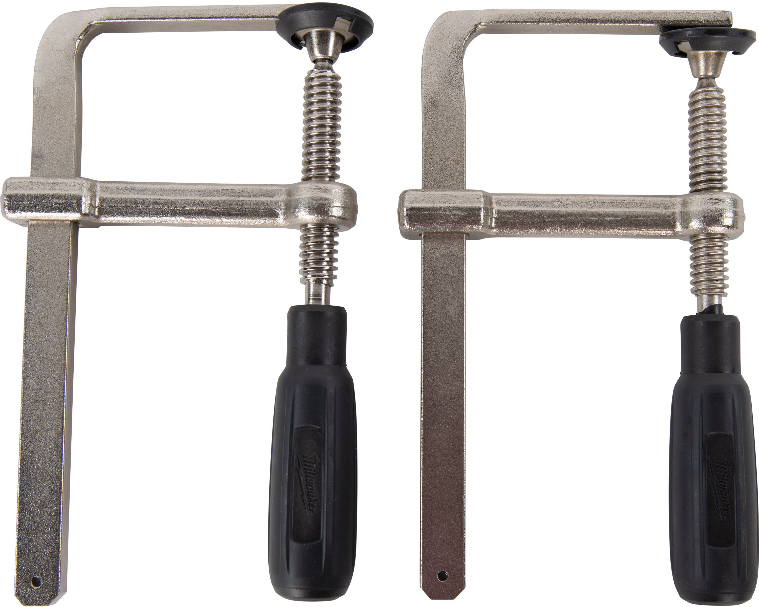 Milwaukee Tvingar för styrskena, 2-pack