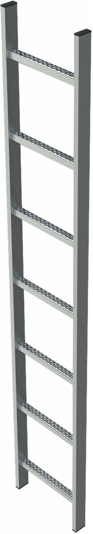 ZARGES Schachtleiter verzinkt 9 Sprossen LW300 mm (47326)
