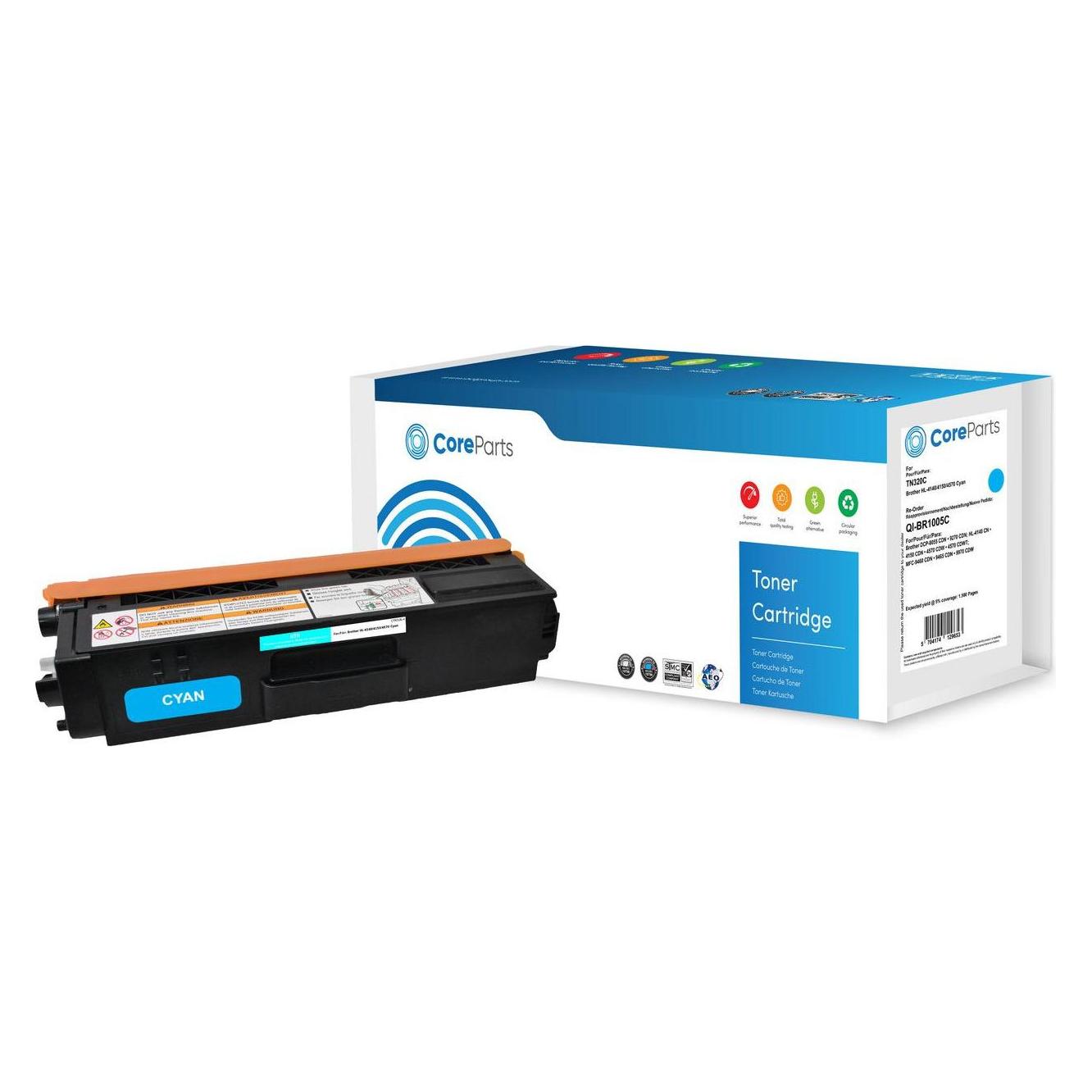 CoreParts Toner Cyan TN320C (C) (QI-BR1005C)