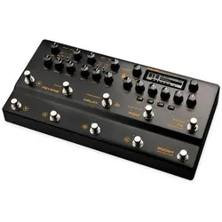 NUX Trident Multi-Effektgerät für Gitarre, Effektgerät, Schwarz