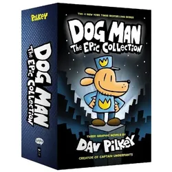 Dog Man: The Epic Collection: From the Creator of Captain Underpants (Dog Man #1-3 Box Set), Kinderbücher von Dav Pilkey