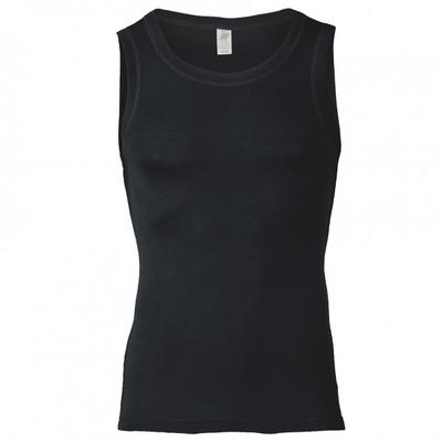 Engel - Achselshirt - Merinounterwäsche Gr 46/48 schwarz