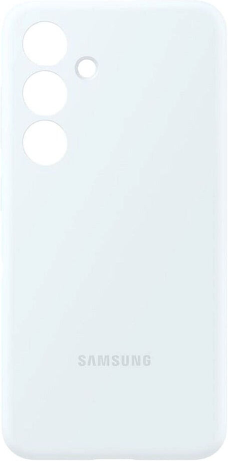 Original Samsung Galaxy S24 Silikone Bagside Cover - Hvid (EF-PS921TWEGWW)