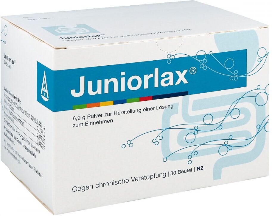 Juniorlax Plv.z.herst.einer Lösung zum Einnehmen 30X6.9g