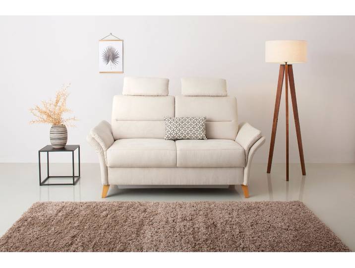 Sofa-Kopfstütze OTTO HOME Westerland , beige (creme), B:50cm H:25cm T:12cm, Holzwerkstoff, Kopfstützen, Sofa-Kopfstütze, 2 Stück im Set, passend zur Serie Westerland