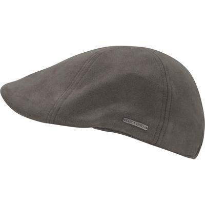 Schiebermütze CHILLOUTS "Marcel Hat", Herren, Gr. L (XL), grau, Obermaterial: 100% Polyester, Mützen