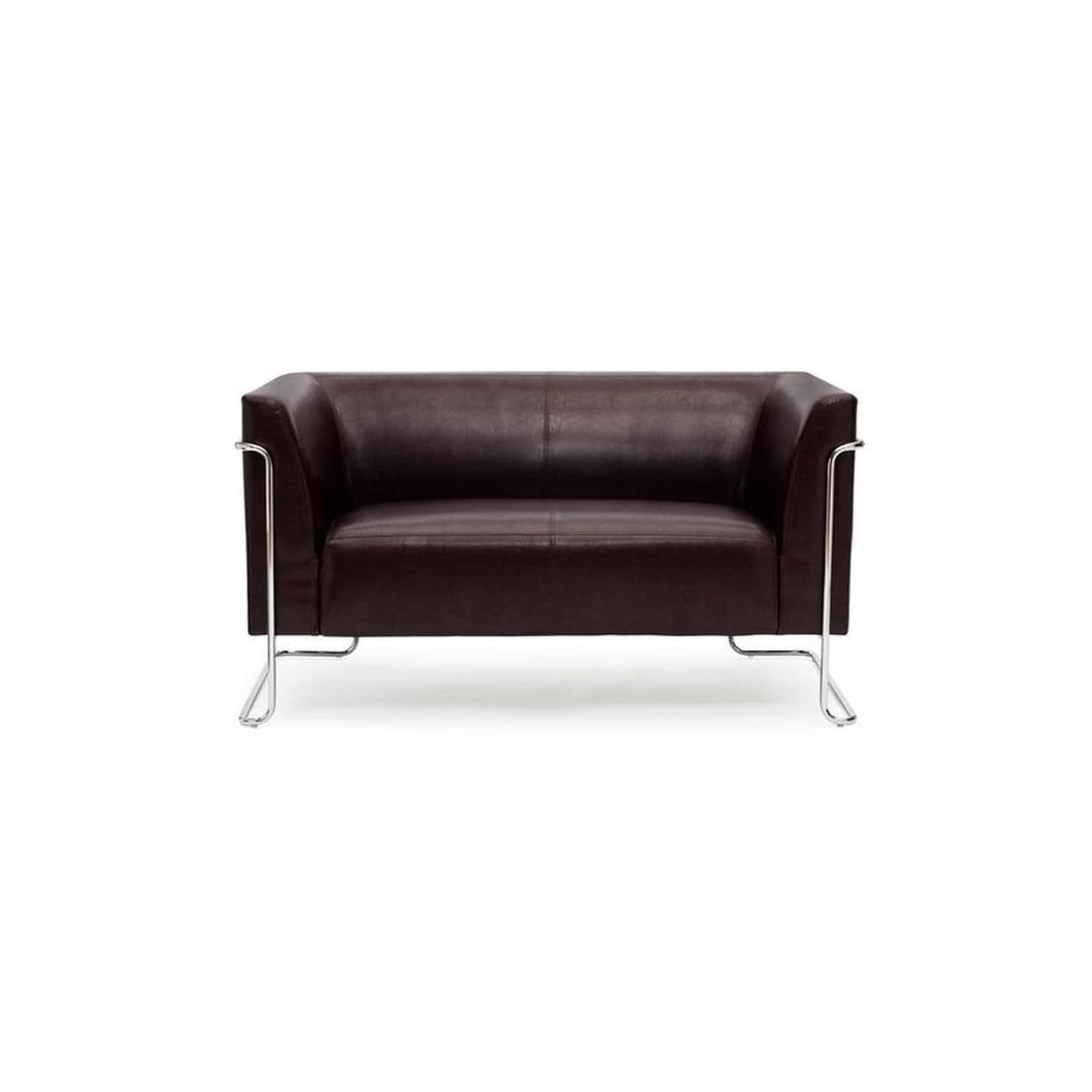 hjh OFFICE Lounge Sofa CURACAO Kunstleder mit Armlehnen