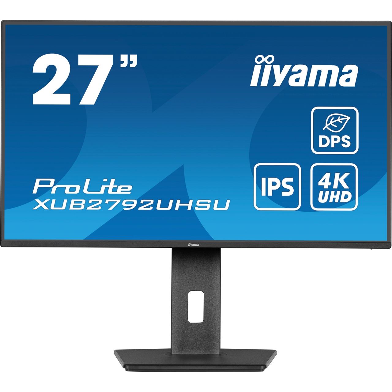 27" (68,58cm) iiyama ProLite XUB2792UHSU-B6 schwarz 3840x2160 1x DisplayPort 1.2 / 1xHDMI 2.0
