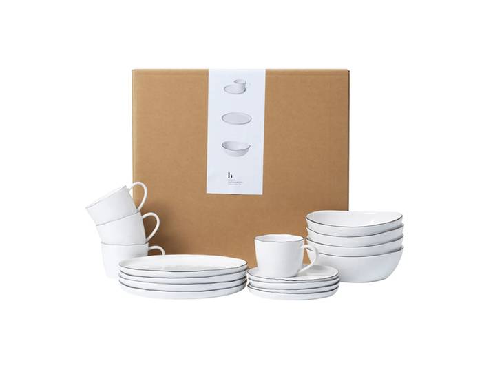 Broste Copenhagen Nordic Salt Frühstücksset 16 Teile