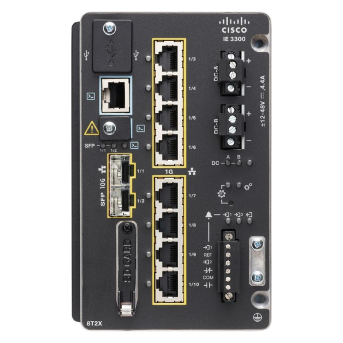 Cisco Catalyst IE3300 Rugged Series (10 Ports) (IE-3300-8T2X-A)