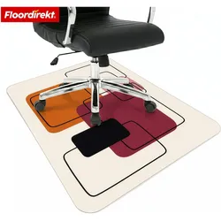 Floordirekt, Bodenschutzmatte, Design Bodenschutzmatte (118 x 80 cm)