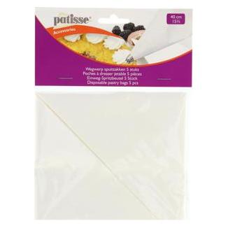 Patisse Einweg-Spritzbeutel 5 Stück, 40 cm (33180140)