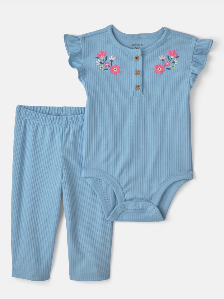 carter's 2tlg. Outfit in Blau - 80
