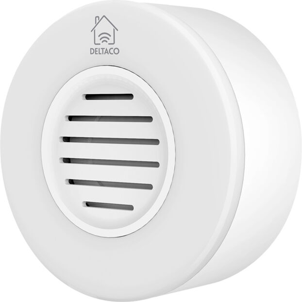 Deltaco Smart Home Wifi Siren - Vit